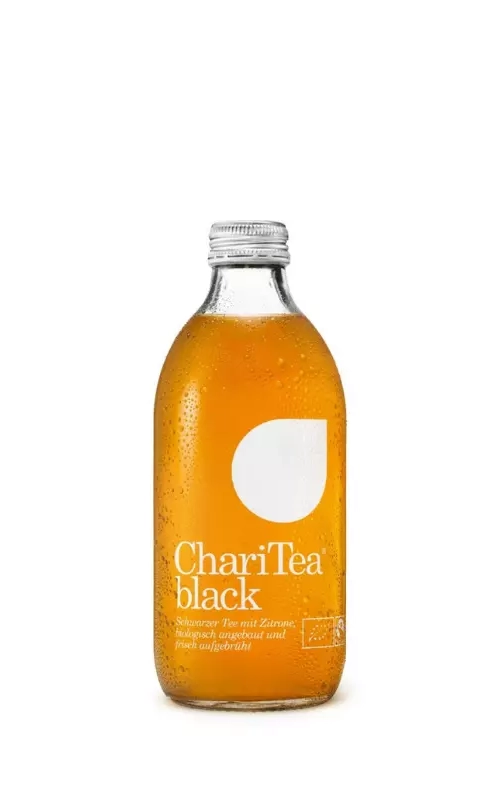 ChariTea Black butelka 0,33 l